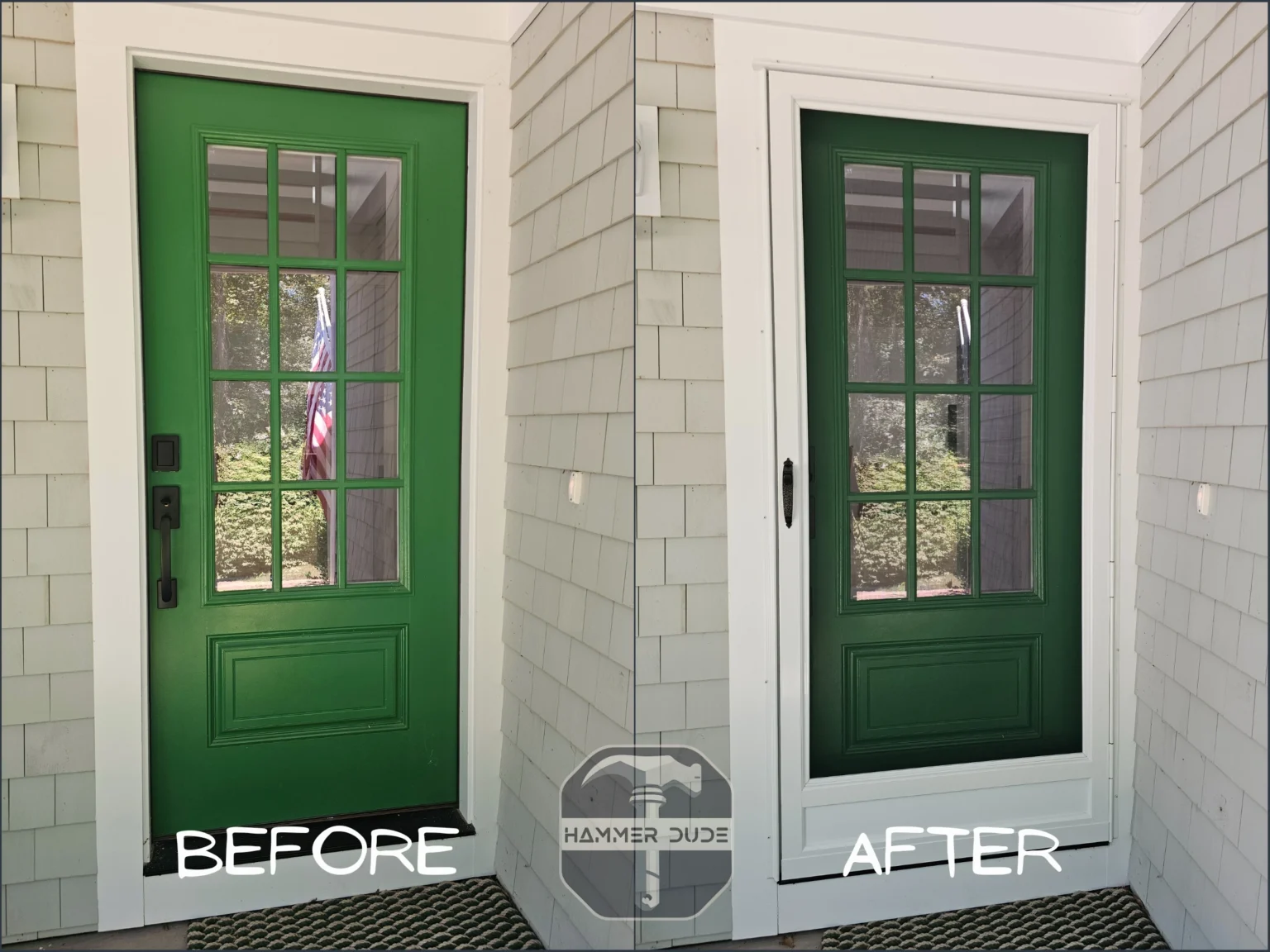 GP Storm Door Installation Hammer Dude Handyman 2025